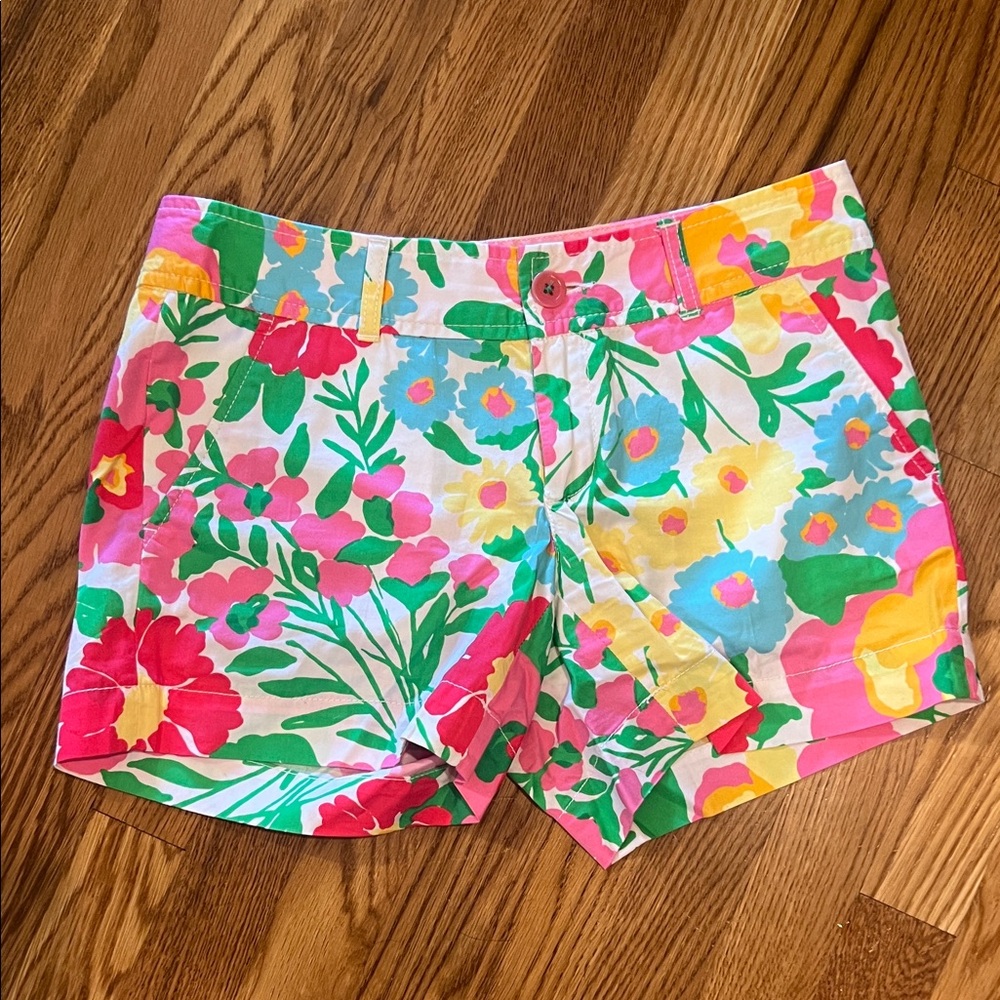 Lilly Pulitzer Colorful Floral Women's Shorts